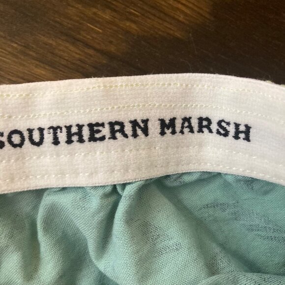 Mens Southern Marsh Hanover Boxer Pink Flamingos Green S Cotton - Picture 7 of 9